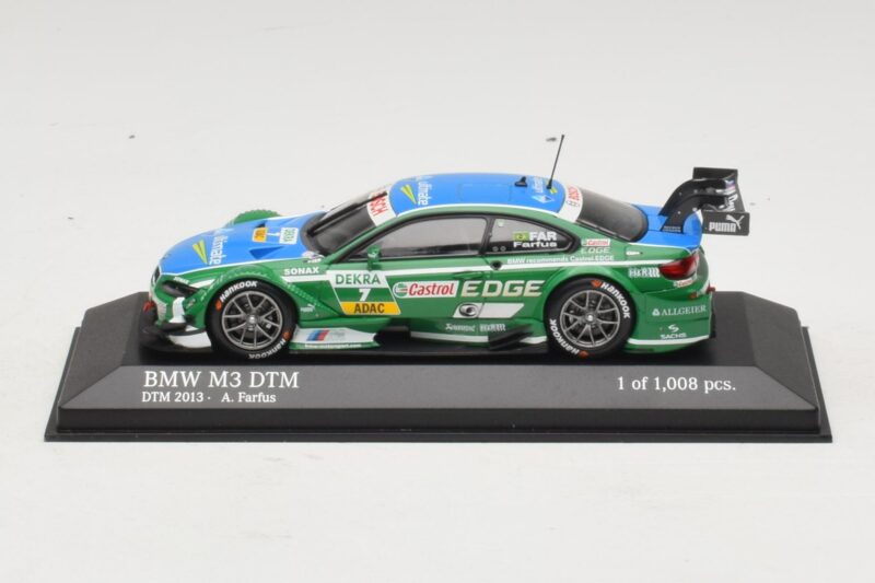 BMW M3 E92 DTM #7 A. Farfus BMW Team RBM DTM 2013 Minichamps 1:43 410132207 Метал
