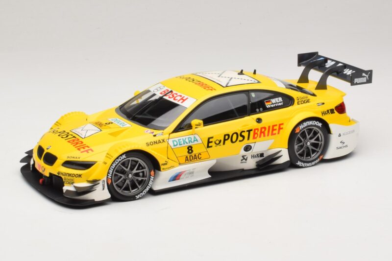 BMW M3 E92 DTM #8 D. Werner BMW Team Schnitzer 2012 Minichamps 1:18 100122208 Метал