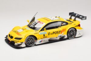 BMW M3 E92 DTM #8 D. Werner BMW Team Schnitzer 2012 Minichamps 1:18 100122208 Метал — снимка 2 от 8