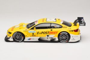 BMW M3 E92 DTM #8 D. Werner BMW Team Schnitzer 2012 Minichamps 1:18 100122208 Метал — снимка 4 от 8