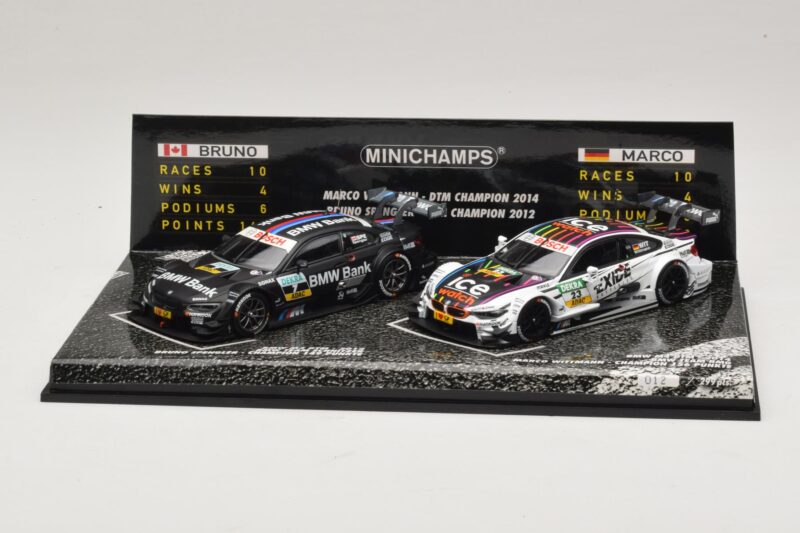 BMW M3 & M4 DTM Champions Set B. Spengler / M. Wittmann 2012 & 2014 Minichamps 1:43 BMW M3 & M4 DTM Champions Set B. Spengler / M. Wittmann 2012 & 2014 Minichamps 1:43 412020723 Метал