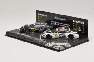 BMW M3 & M4 DTM Champions Set B. Spengler / M. Wittmann 2012 & 2014 Minichamps 1:43 412020723 Метал — снимка 3 от 5