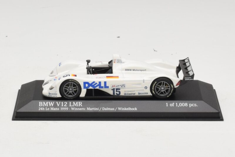 BMW V12 LMR #15 P. Martini / Y. Dalmas / J. Winkelhock 24 Hours of Le Mans Winner 1999 Minichamps 1:43 430992915 Метал