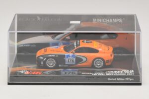 BMW Z4 GT3 Black Falcon #176 24 Hours of Nürburgring 2009 Minichamps 1:43 437092776 Метал — снимка 4 от 5