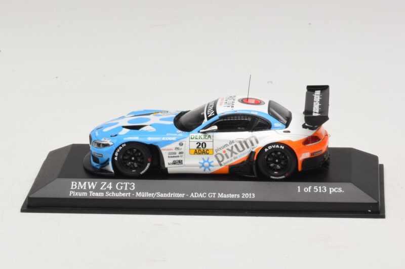 BMW Z4 GT3 Pixum #20 Müller / Sandritter ADAC GT Masters 2013 Minichamps 1:43 BMW Z4 GT3 Pixum #20 Müller / Sandritter ADAC GT Masters 2013 Minichamps 1:43 436132420 Метал