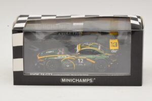 BMW Z4 GT3 Saudi Falcons #12 Al Faisal / Binladen 24 Hours of Dubai 2013 Minichamps 1:43 437132412 Метал — снимка 4 от 4
