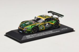 BMW Z4 GT3 Saudi Falcons #24 Al Faisal / Binladen 24 Hours of Dubai 2013 Minichamps 1:43 437132424 Метал — снимка 2 от 4