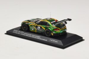 BMW Z4 GT3 Saudi Falcons #24 Al Faisal / Binladen 24 Hours of Dubai 2013 Minichamps 1:43 437132424 Метал — снимка 3 от 4