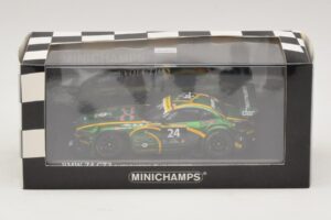 BMW Z4 GT3 Saudi Falcons #24 Al Faisal / Binladen 24 Hours of Dubai 2013 Minichamps 1:43 437132424 Метал — снимка 4 от 4