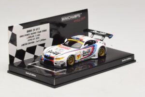 BMW Z4 GT3 Steiff #7 Muller / Ara Super GT 2015 Minichamps 1:43 447152007 Метал — снимка 2 от 5
