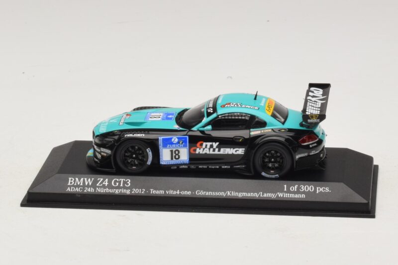 BMW Z4 GT3 Vita4One #18 Goransson / Klingmann 24 Hours of Nürburgring 2012 Minichamps 1:43 437122918 Метал