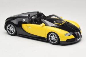 Bugatti Veyron Grand Sport Black Lemon Minichamps 1:18 100110831 Метал — снимка 6 от 8