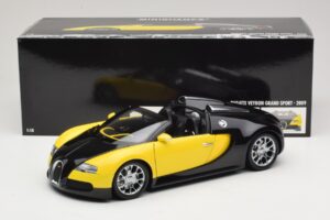 Bugatti Veyron Grand Sport Black Lemon Minichamps 1:18 100110831 Метал — снимка 8 от 8