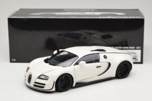 Bugatti Veyron Super Sport Бял Minichamps 1:18 100110844 Метал — снимка 8 от 8