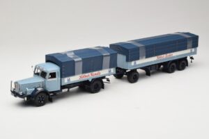 Bussing 8000S13 Pritschenzug Kölner Zucker Minichamps 1:43 499079920 Метал