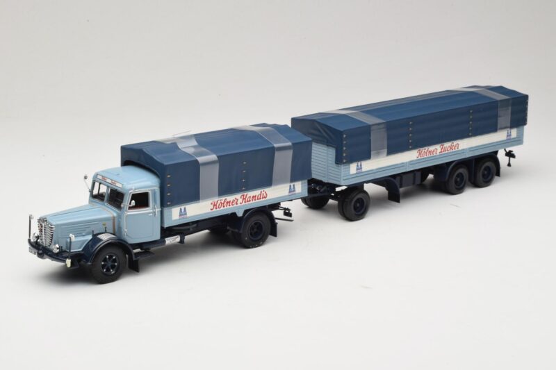 Bussing 8000S13 Pritschenzug Kölner Zucker Minichamps 1:43 499079920 Метал