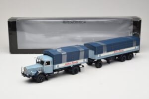 Bussing 8000S13 Pritschenzug Kölner Zucker Minichamps 1:43 499079920 Метал — снимка 5 от 5