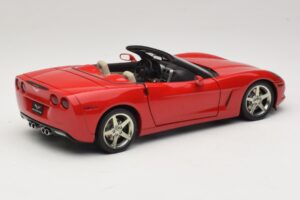 Chevrolet Corvette C6 Кабриолет Червен AUTOart 1:18 71221 Метал — снимка 3 от 8