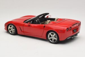 Chevrolet Corvette C6 Кабриолет Червен AUTOart 1:18 71221 Метал — снимка 7 от 8