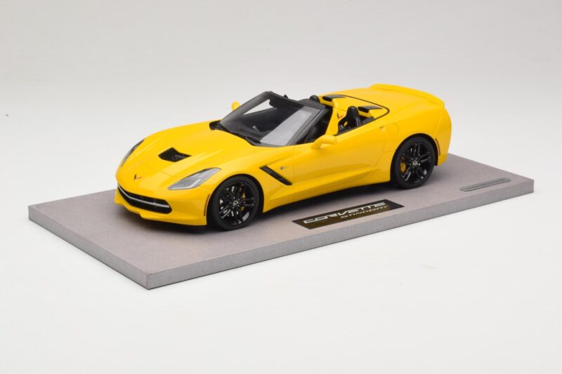 Chevrolet Corvette C7 Velocity Yellow BBR 1:18 Chevrolet Corvette C7 Velocity Yellow BBR 1:18 BLM1815E Смола