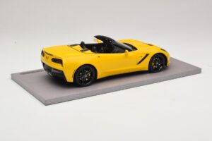 Chevrolet Corvette C7 Velocity Yellow BBR 1:18 BLM1815E Смола — снимка 2 от 6