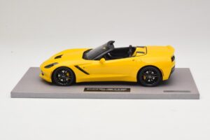 Chevrolet Corvette C7 Velocity Yellow BBR 1:18 BLM1815E Смола — снимка 3 от 6