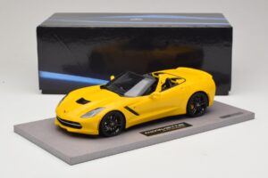 Chevrolet Corvette C7 Velocity Yellow BBR 1:18 BLM1815E Смола — снимка 6 от 6