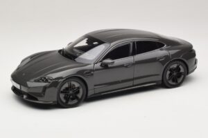 Porsche Taycan Turbo S Slate Grey Neo Norev 1:18 Porsche Taycan Turbo S Slate Grey Neo Norev 1:18 187654 Метал