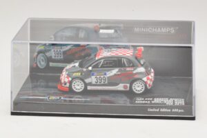 Fiat 500 Abarth Assetto Corse #399 Autohaus Winz VLN 2010 Minichamps 1:43 437101299 Метал — снимка 4 от 5