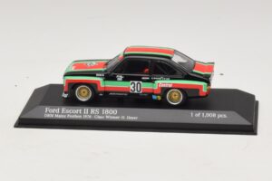 Ford Escort Mk2 RS1800 #30 H. Heyer Class Winner DRM Mainz-Finthen 1976 Minichamps 1:43 400768430 Метал