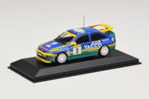 Ford Escort RS #3 Bernardini / Occelli Rally Monte Carlo Winner 1996 Minichamps 1:43 430968203 Метал — снимка 2 от 4