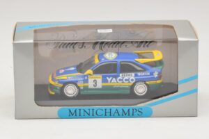 Ford Escort RS #3 Bernardini / Occelli Rally Monte Carlo Winner 1996 Minichamps 1:43 430968203 Метал — снимка 4 от 4