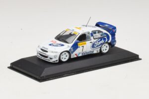 Ford Escort WRC #7 J. Kankkunen / J. Repo Rally Monte Carlo 1998 Minichamps 1:43 430988707 Метал — снимка 2 от 4
