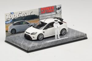 Ford Focus RS Mk2 Top Gear Бял С Фигурка Minichamps 1:43 519438810 Метал — снимка 2 от 5