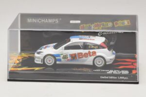 Ford Focus RS WRC #46 V. Rossi / C. Cassina RAC Rally 2007 Повредена Кутия Minichamps 1:43 400078446-O1 Метал — снимка 4 от 5