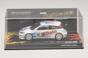 Ford Focus RS WRC #46 V. Rossi / C. Cassina RAC Rally 2007 Minichamps 1:43 400078446 Метал — снимка 4 от 5