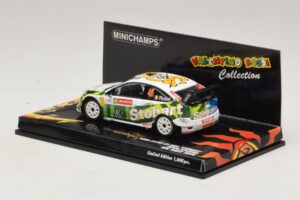 Ford Focus RS WRC #46 V. Rossi / C. Cassina RAC Rally 2008 Minichamps 1:43 400088146 Метал — снимка 3 от 5