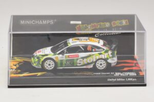 Ford Focus RS WRC #46 V. Rossi / C. Cassina RAC Rally 2008 Minichamps 1:43 400088146 Метал — снимка 4 от 5