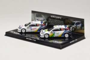 Ford Focus RS WRC Rally Mexico 2004 Set Minichamps 1:43 402048376 Метал — снимка 3 от 5