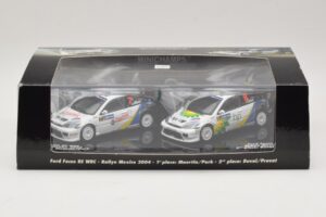 Ford Focus RS WRC Rally Mexico 2004 Set Minichamps 1:43 402048376 Метал — снимка 5 от 5