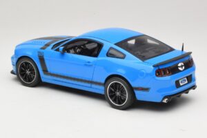 Ford Mustang Boss 302 S197 Синьо Shelby Collectibles 1:18 25414S Метал — снимка 7 от 8