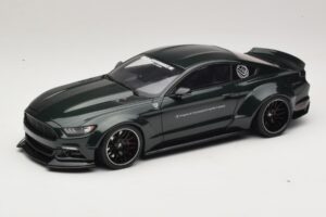 Ford Mustang Liberty Walk Зелен GT Spirit 1:18 GT838 Смола