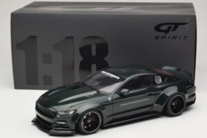 Ford Mustang Liberty Walk Зелен GT Spirit 1:18 GT838 Смола — снимка 6 от 6