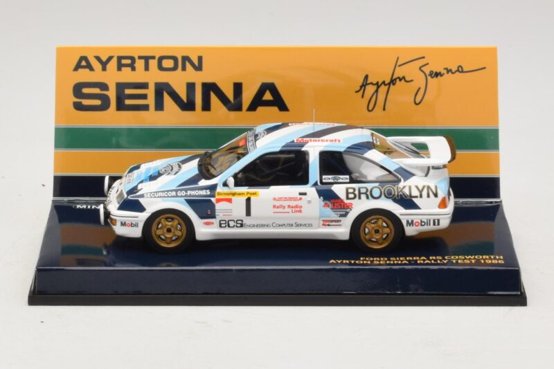 Ford Sierra RS Cosworth #1 A. Senna Rally Test 1986 Minichamps 1:43 540864399 Метал