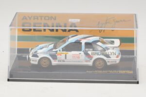 Ford Sierra RS Cosworth #1 A. Senna Rally Test 1986 Minichamps 1:43 540864399 Метал — снимка 4 от 4
