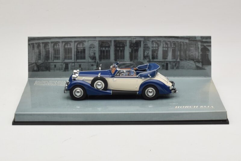 Horch 853 Cabriolet Син Minichamps 1:43 436012032 Метал