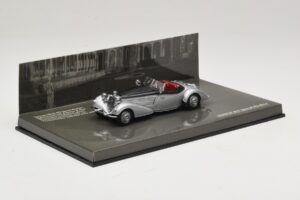 Horch 855 Special Roadster Сребрист Черен Minichamps 1:43 436014204 Метал — снимка 2 от 5