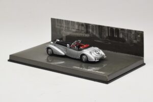 Horch 855 Special Roadster Сребрист Черен Minichamps 1:43 436014204 Метал — снимка 3 от 5