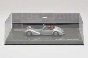 Horch 855 Special Roadster Сребрист Черен Minichamps 1:43 436014204 Метал — снимка 5 от 5