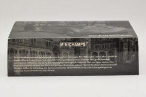 Horch 855 Special Roadster Сребрист Син Minichamps 1:43 436014202 Метал — снимка 4 от 5